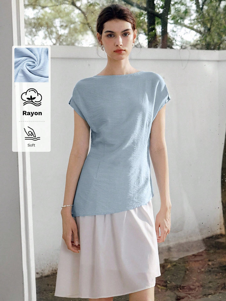 Bluza SHEIN, albastru