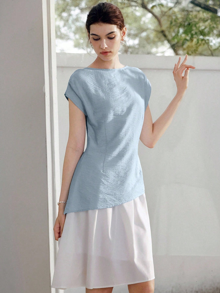 Bluza SHEIN, albastru