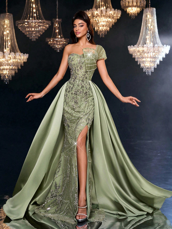 Rochie SHEIN, verde