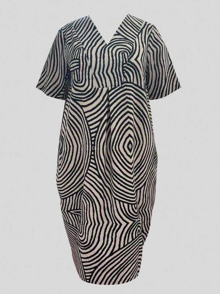 Rochie midi SHEIN, mix culori
