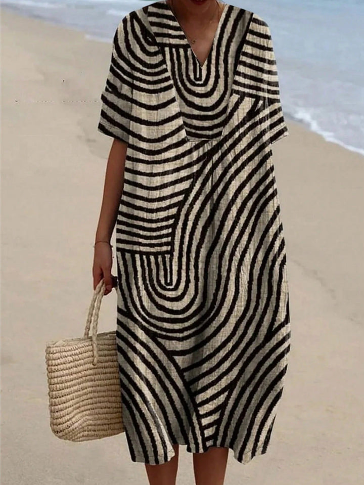 Rochie midi SHEIN, mix culori
