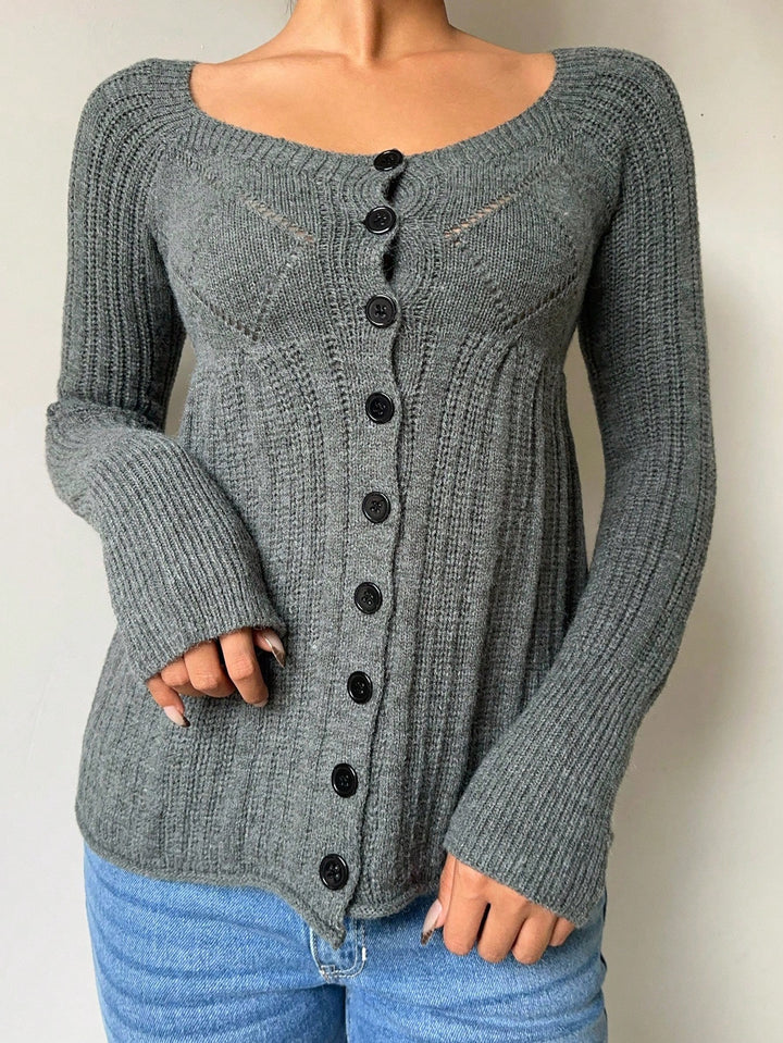Cardigan SHEIN, gri
