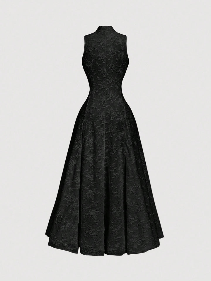 SHEIN maxi ruha, fekete