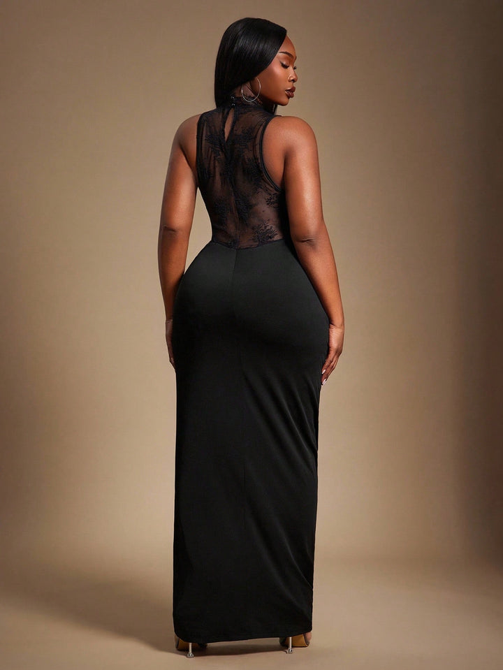 Rochie maxi SHEIN, negru