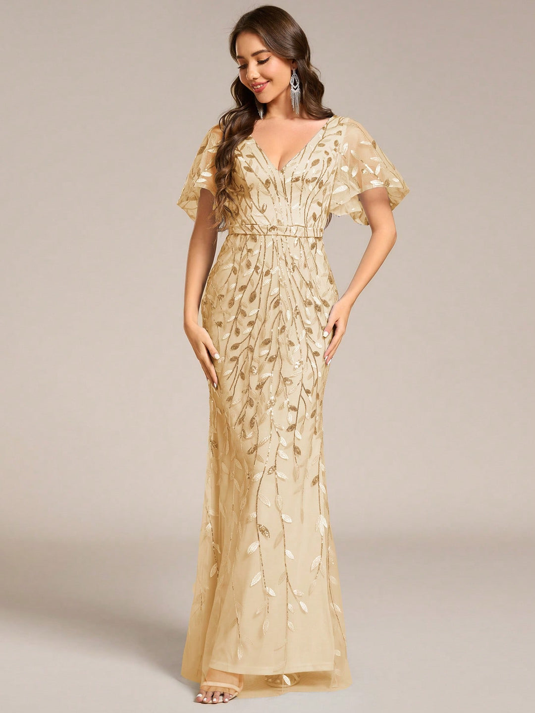 Rochie SHEIN, auriu