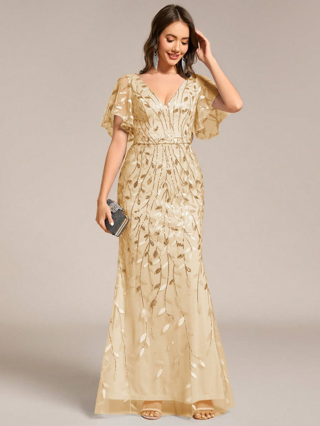 Rochie SHEIN, auriu