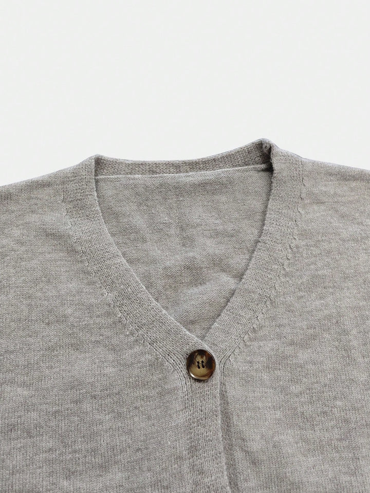 Cardigan SHEIN, gri