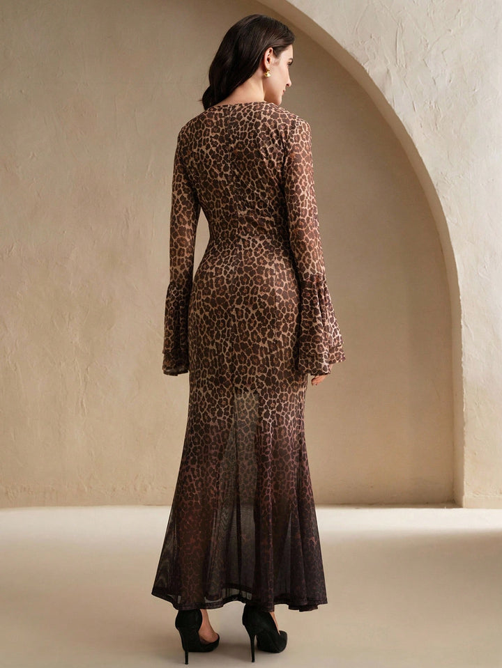 Rochie maxi Shein, mix culori