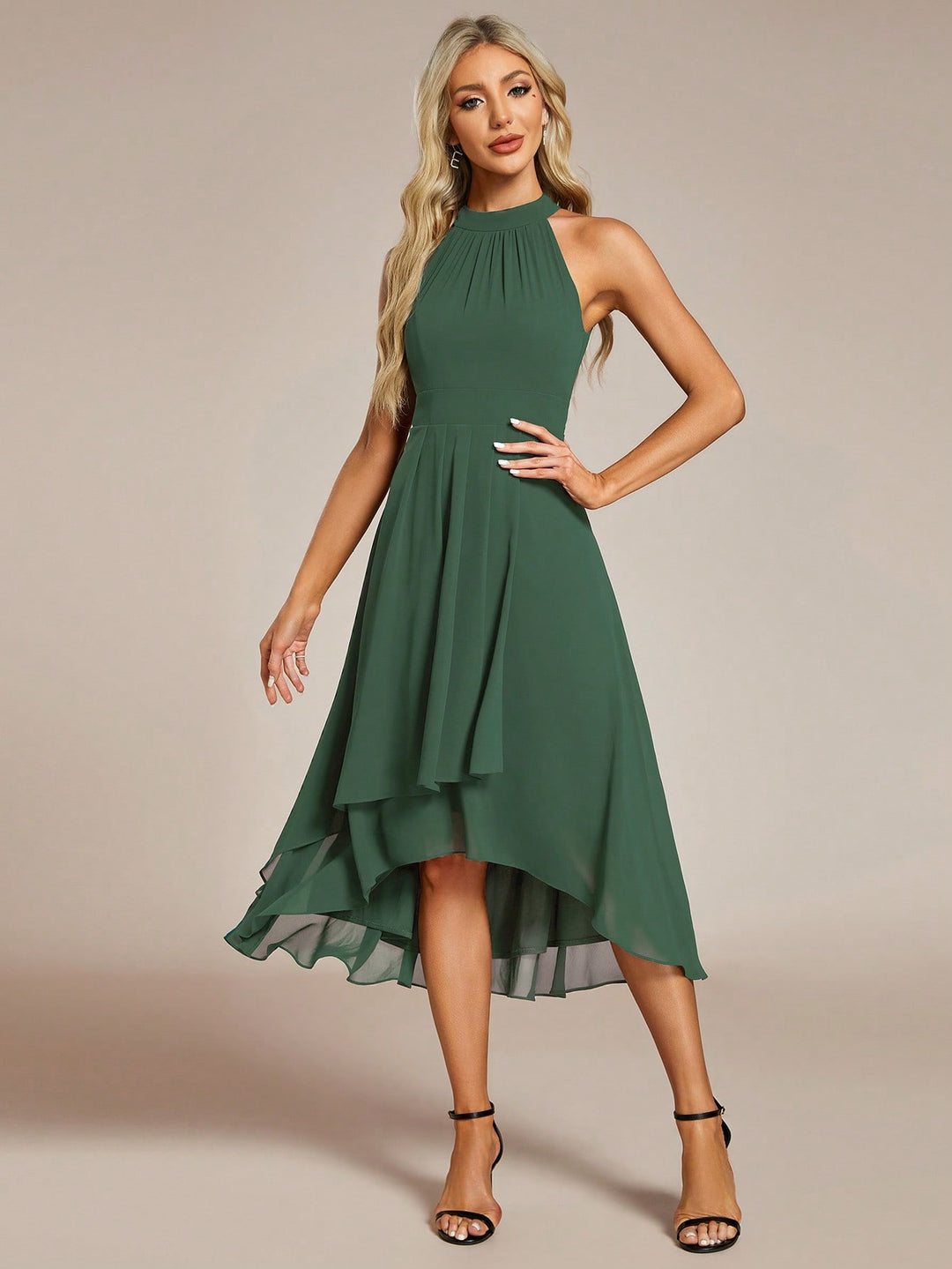 Rochie SHEIN, kaki