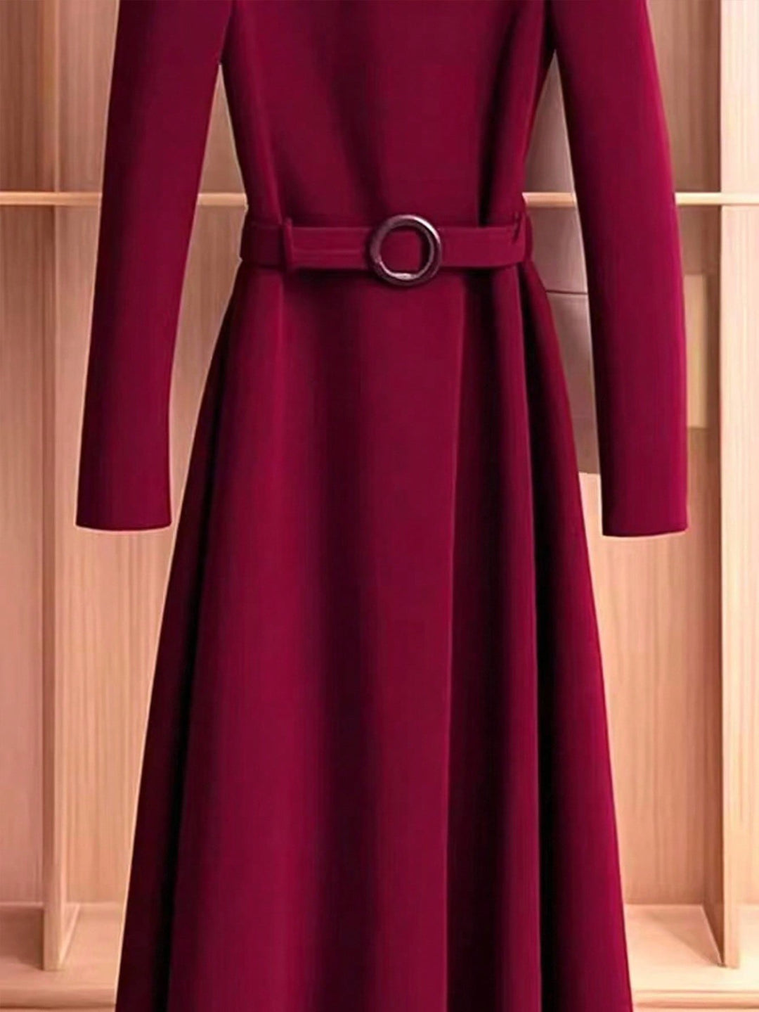 Rochie maxi SHEIN, vișiniu