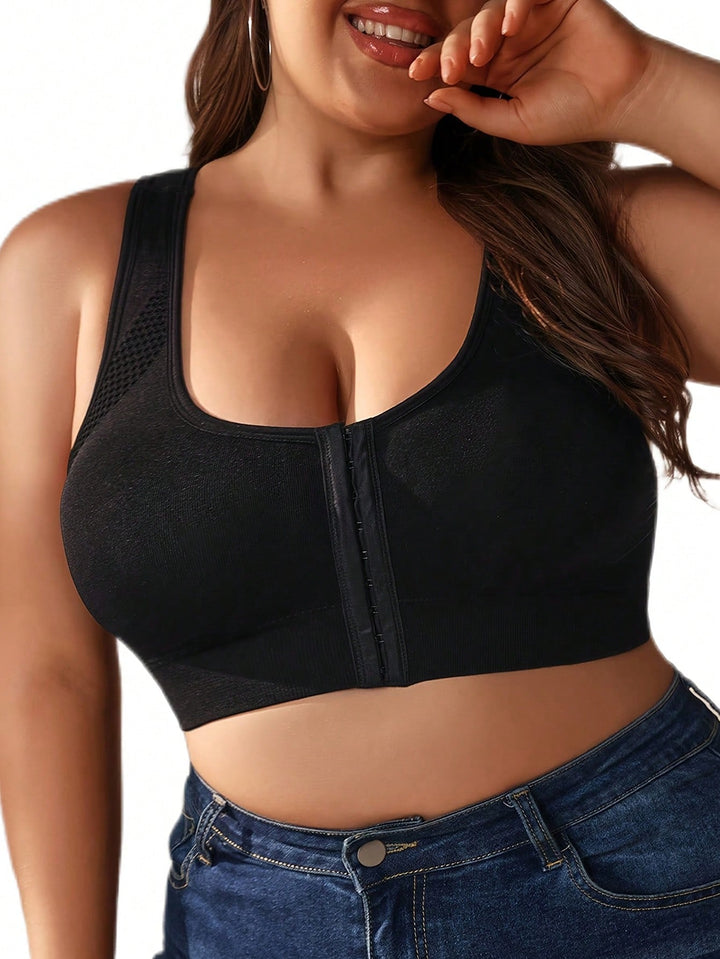 Sutien sport SHEIN, negru