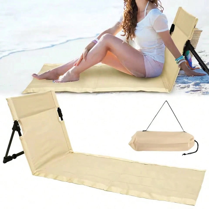 Scaun pliabil de camping SHEIN, bej