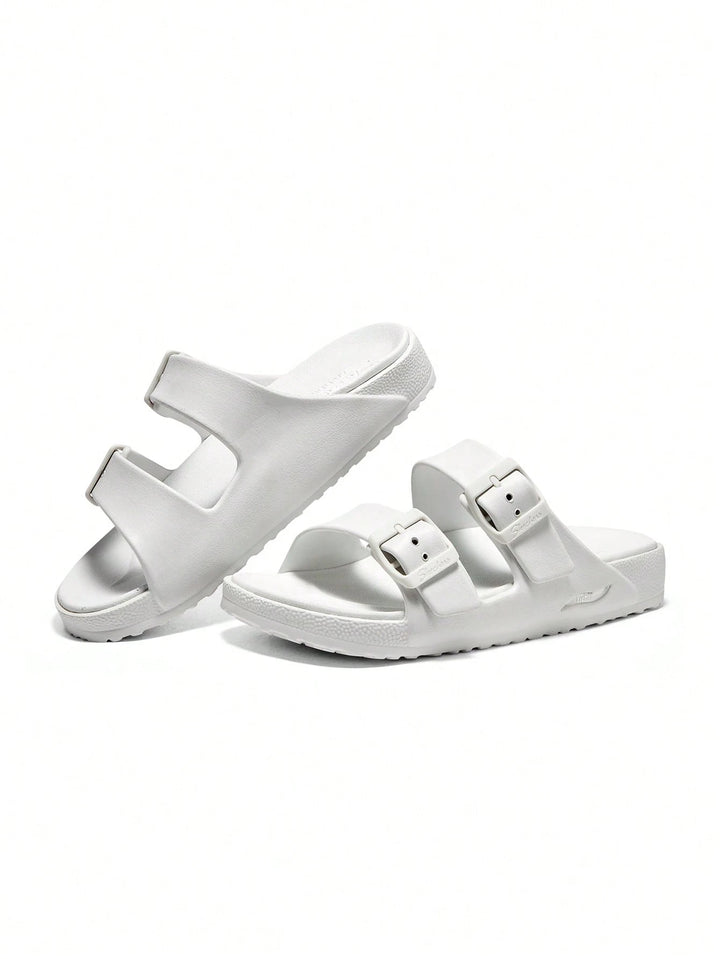 Șlapi SKECHERS, alb