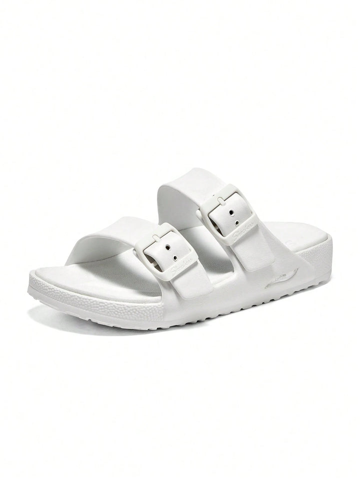 Șlapi SKECHERS, alb