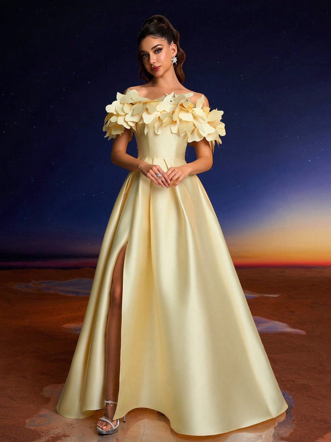 Rochie SHEIN, galben