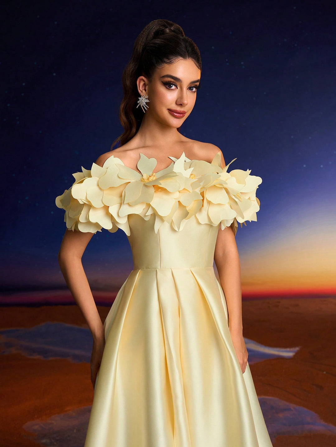 Rochie SHEIN, galben
