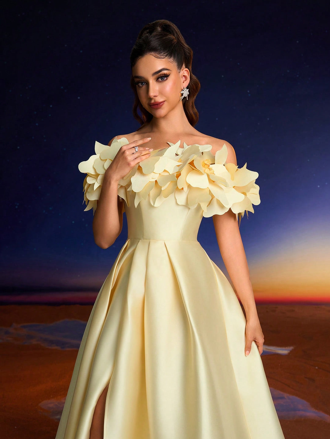 Rochie SHEIN, galben