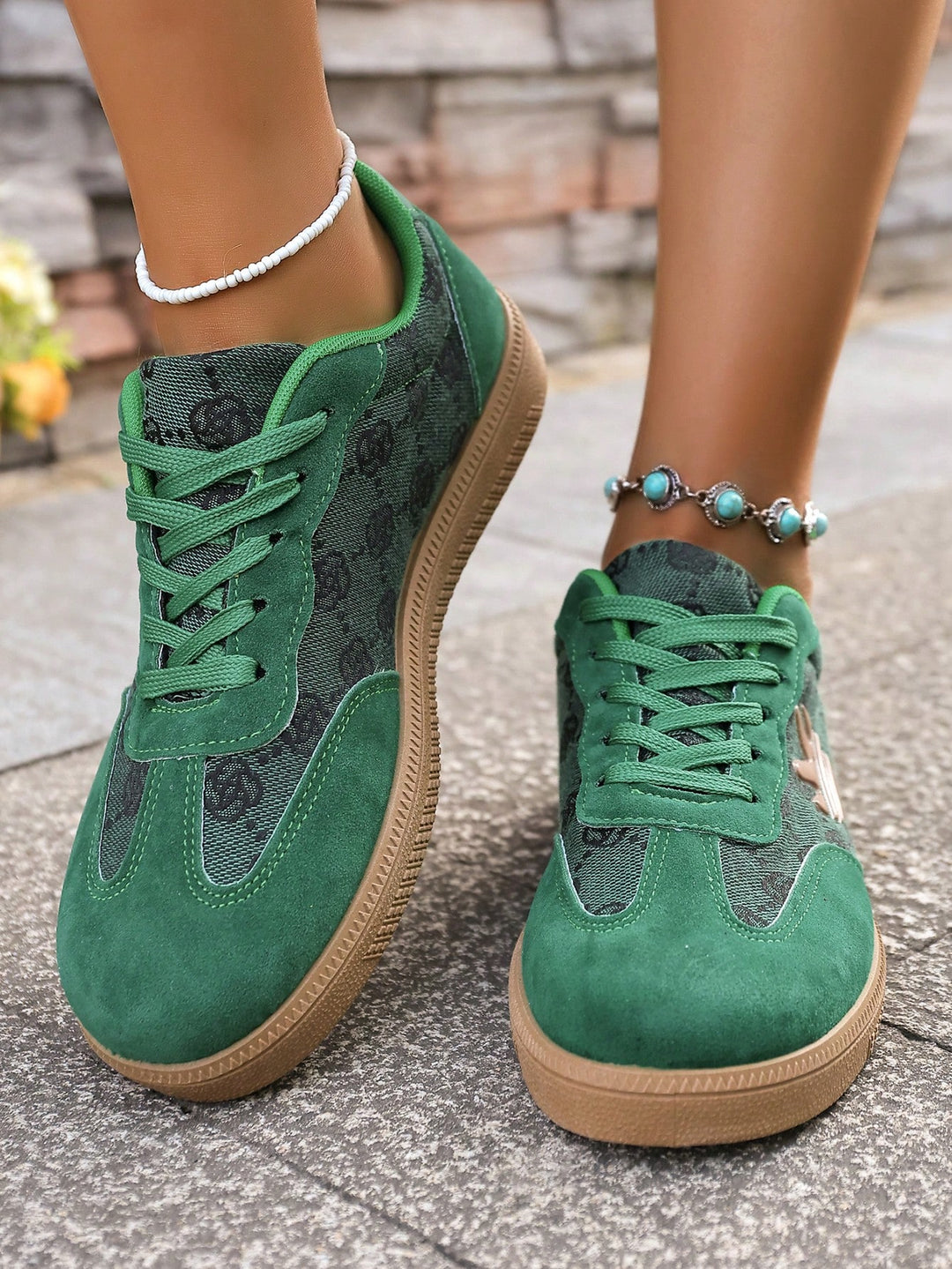 Pantofi sport SHEIN, verde