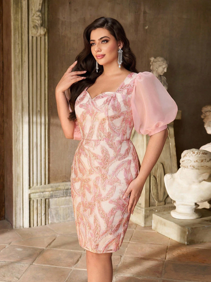 Rochie midi SHEIN, mix culori