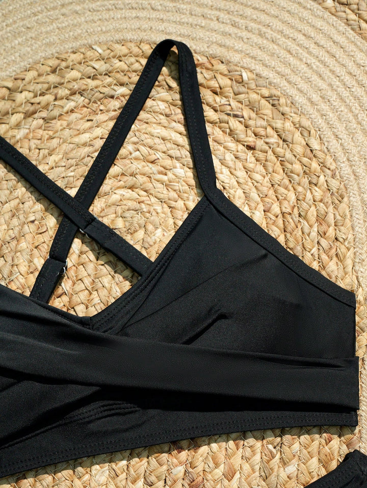 Set bikini SHEIN, negru