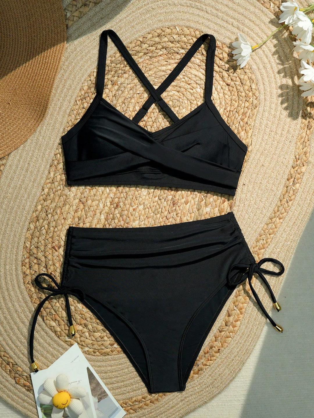 Set bikini SHEIN, negru