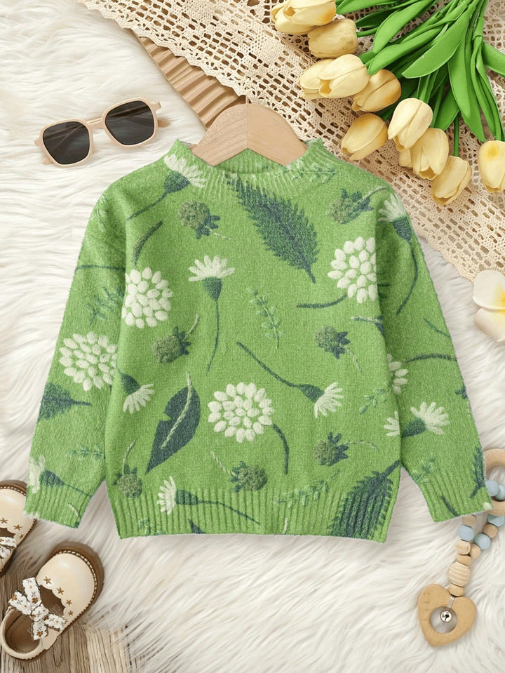Pulover SHEIN, verde