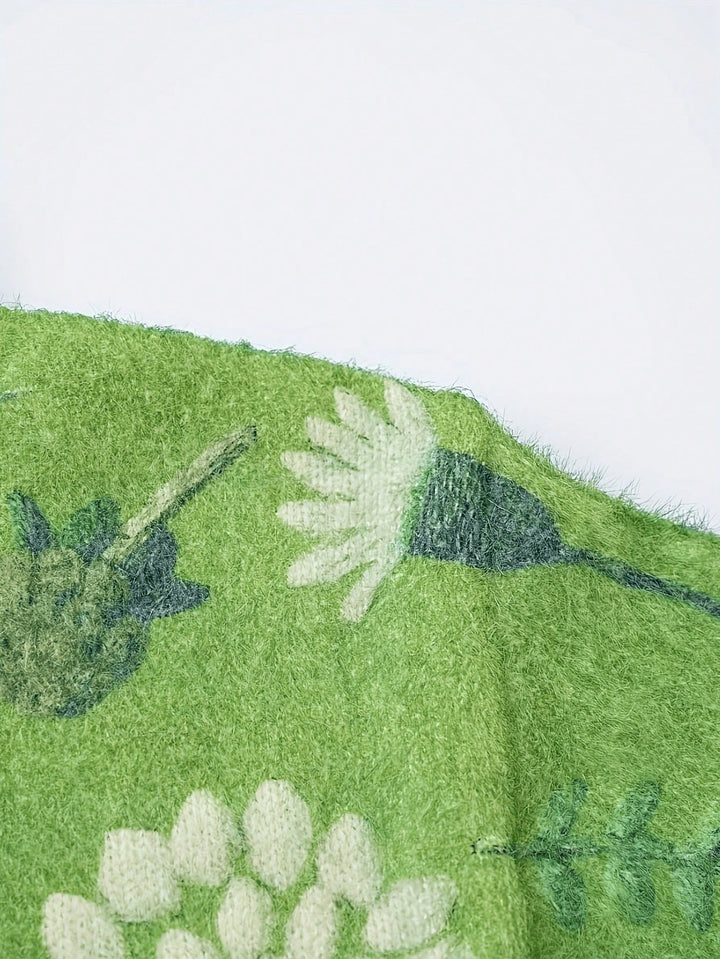 Pulover SHEIN, verde