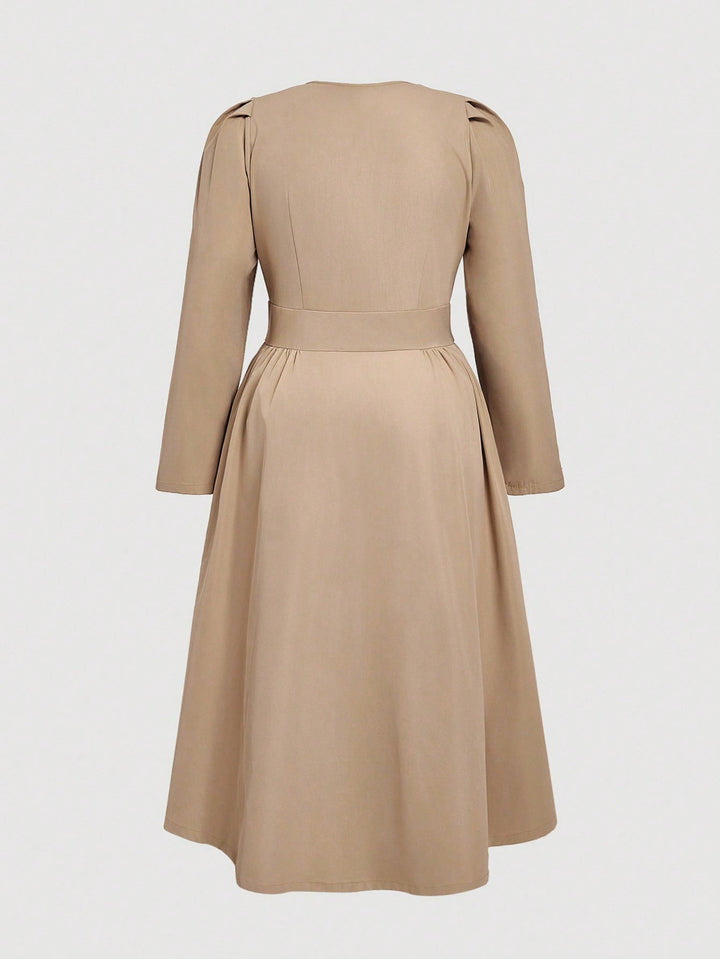 Trench SHEIN, kaki