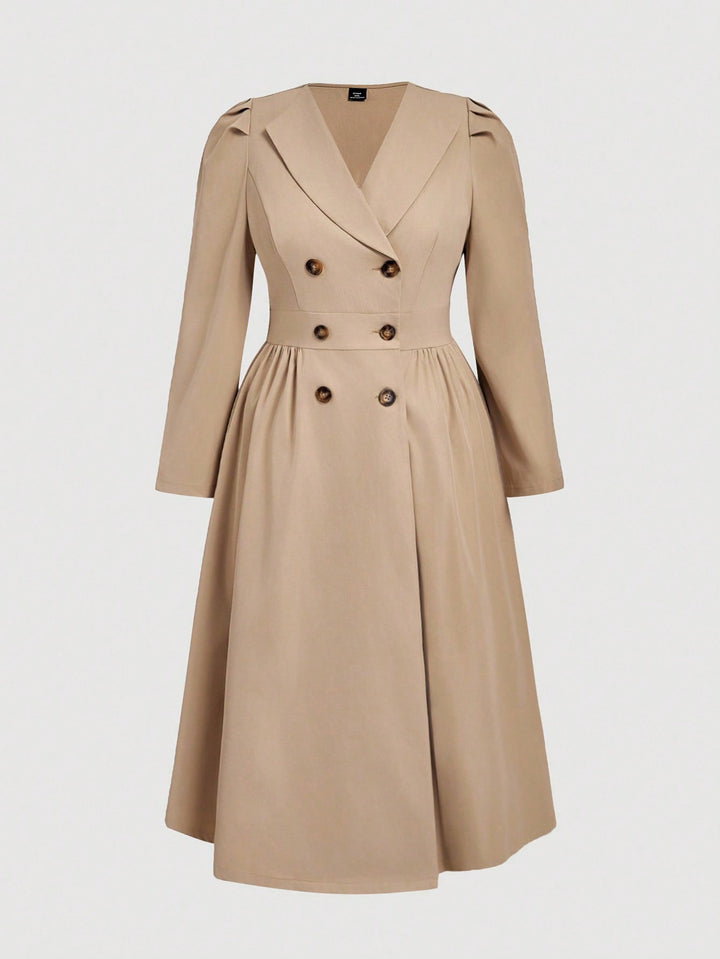 Trench SHEIN, kaki
