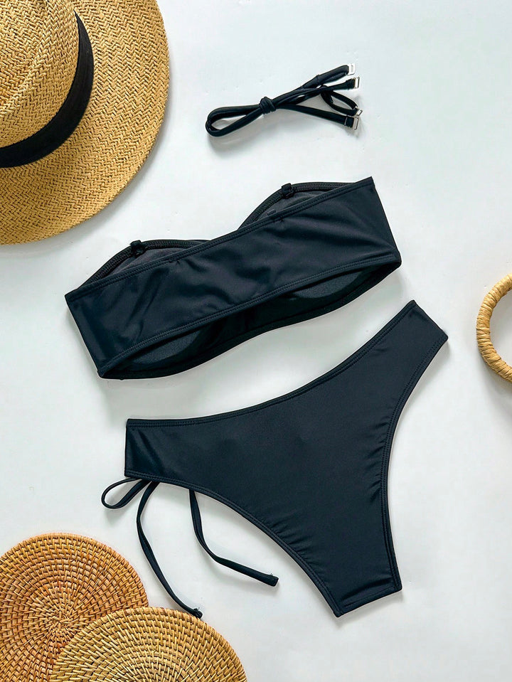 Set bikini SHEIN, negru