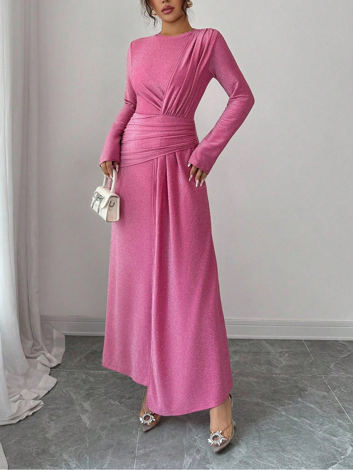 SHEIN Maxi ruha, rózsaszín