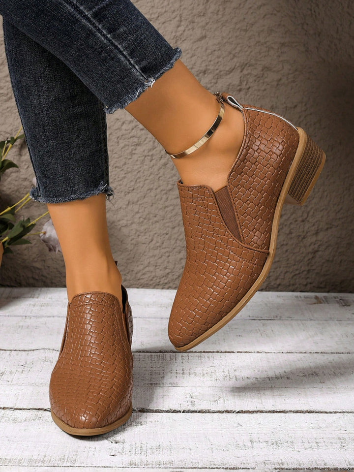 Pantofi SHEIN, maro