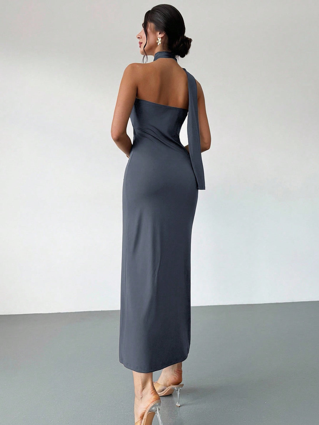 Rochie maxi SHEIN, albastru