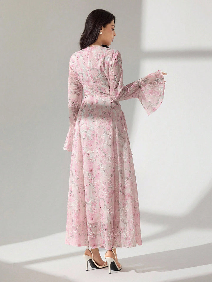 Rochie maxi SHEIN, roz
