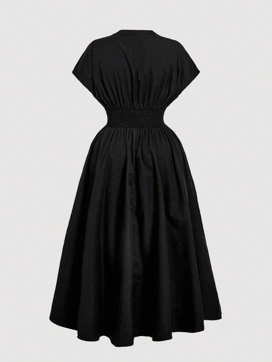 Rochie midi SHEIN, negru
