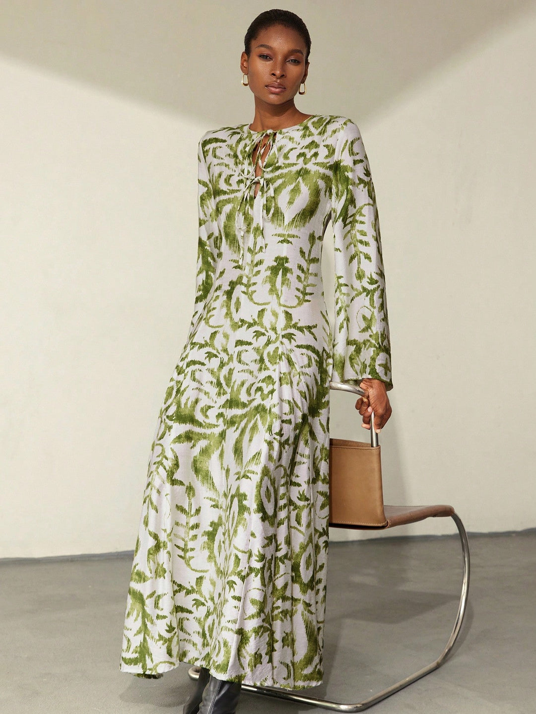 Rochie maxi SHEIN, mix culori