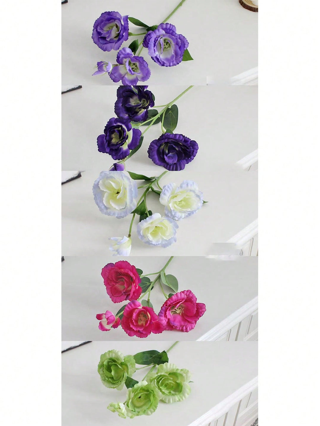 Floari artificiale SHEIN, mix culori