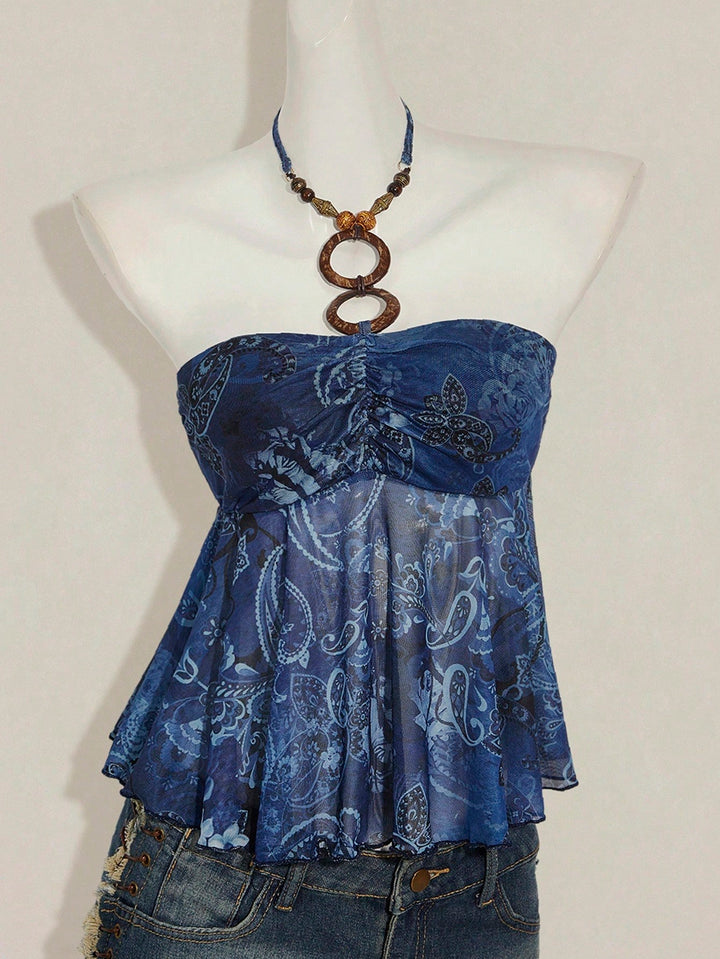 Top SHEIN, albastru