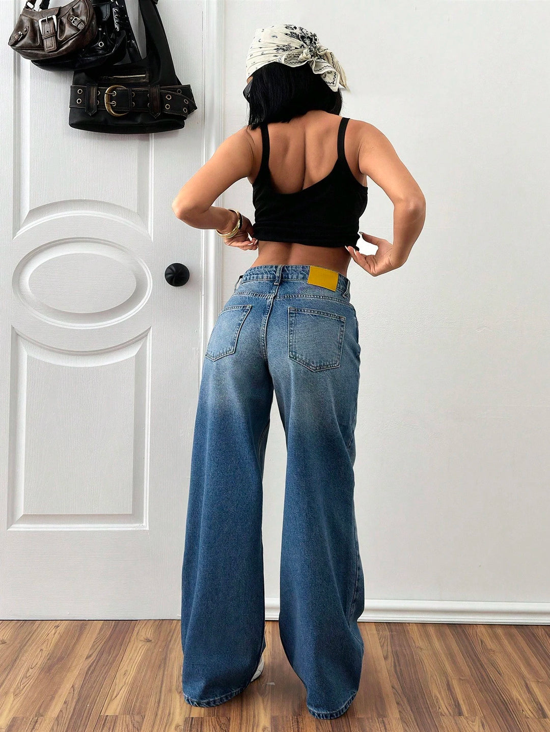 Jeans SHEIN, albastru