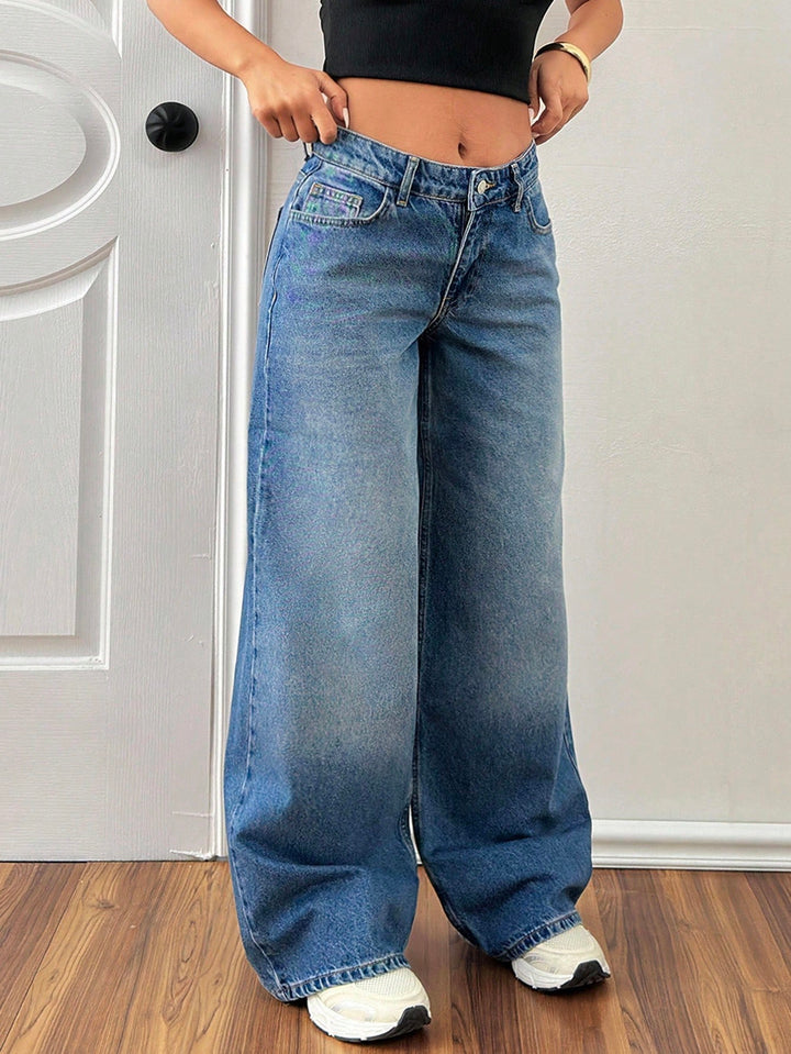 Jeans SHEIN, albastru