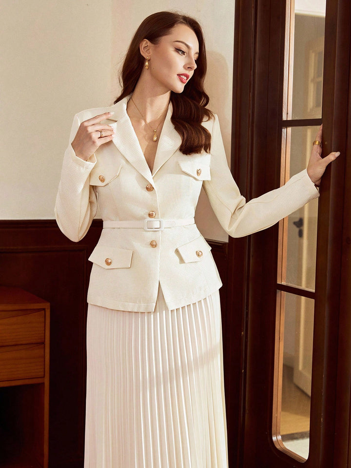 Costum SHEIN, bej