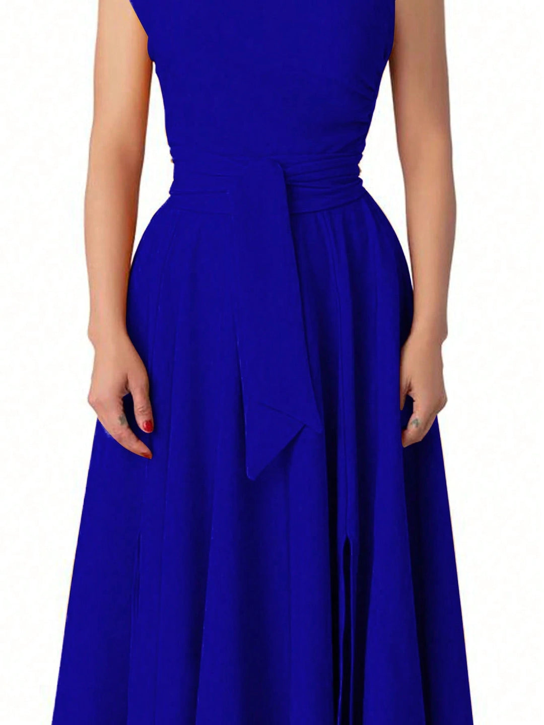 Rochie maxi SHEIN, albastru