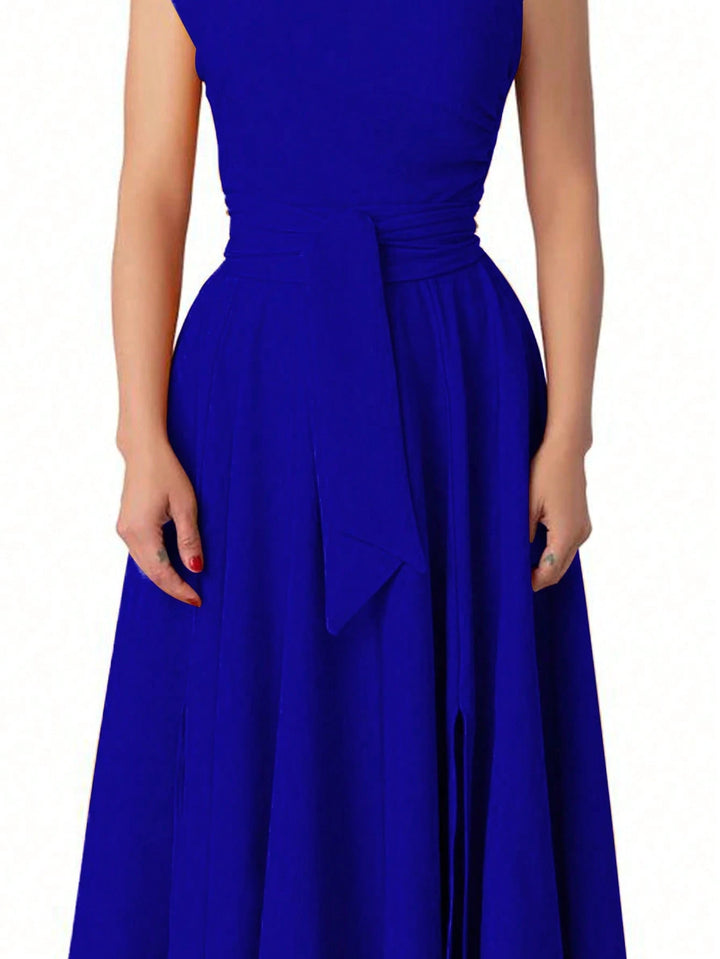Rochie maxi SHEIN, albastru