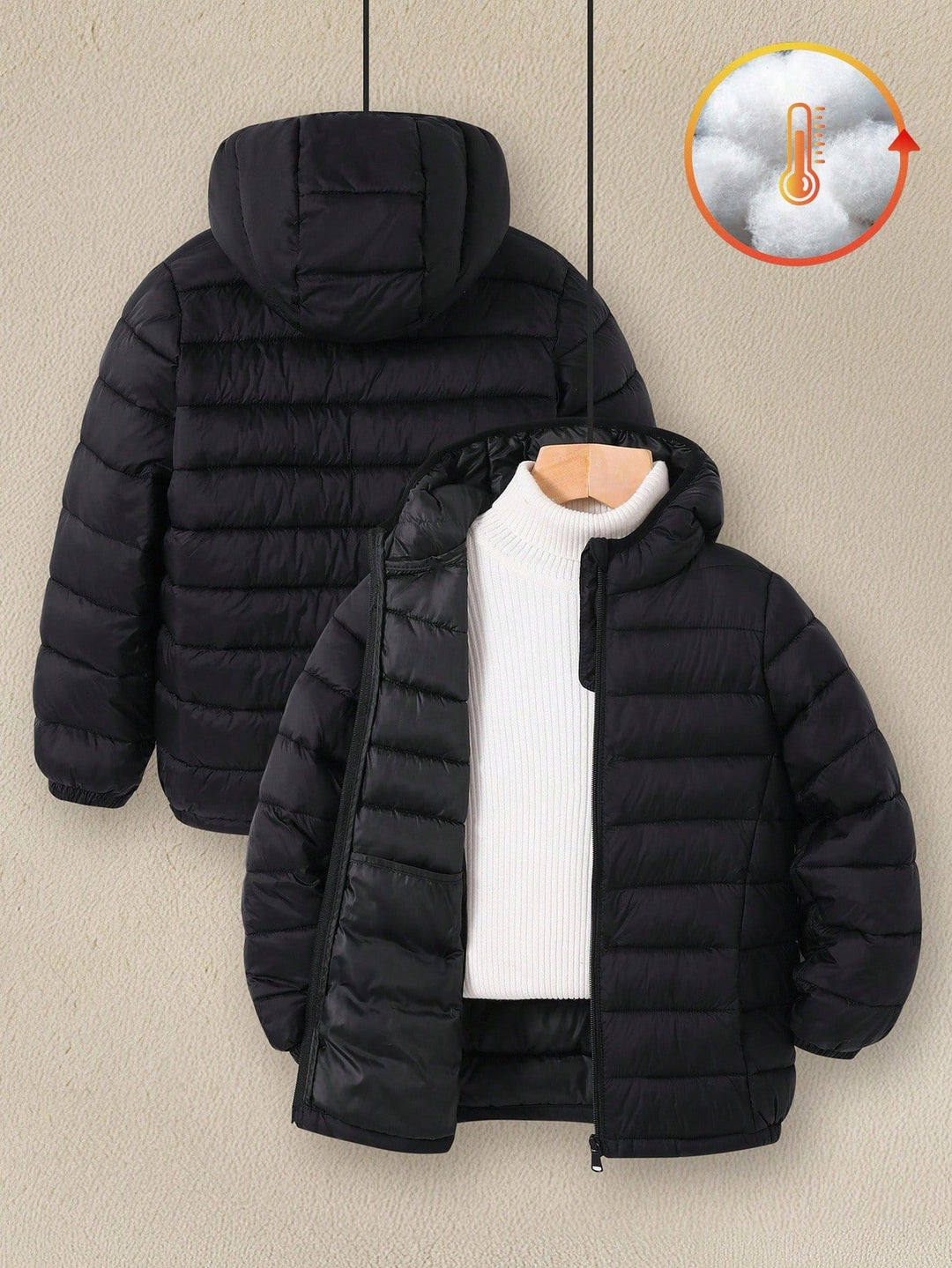 Palton SHEIN, negru
