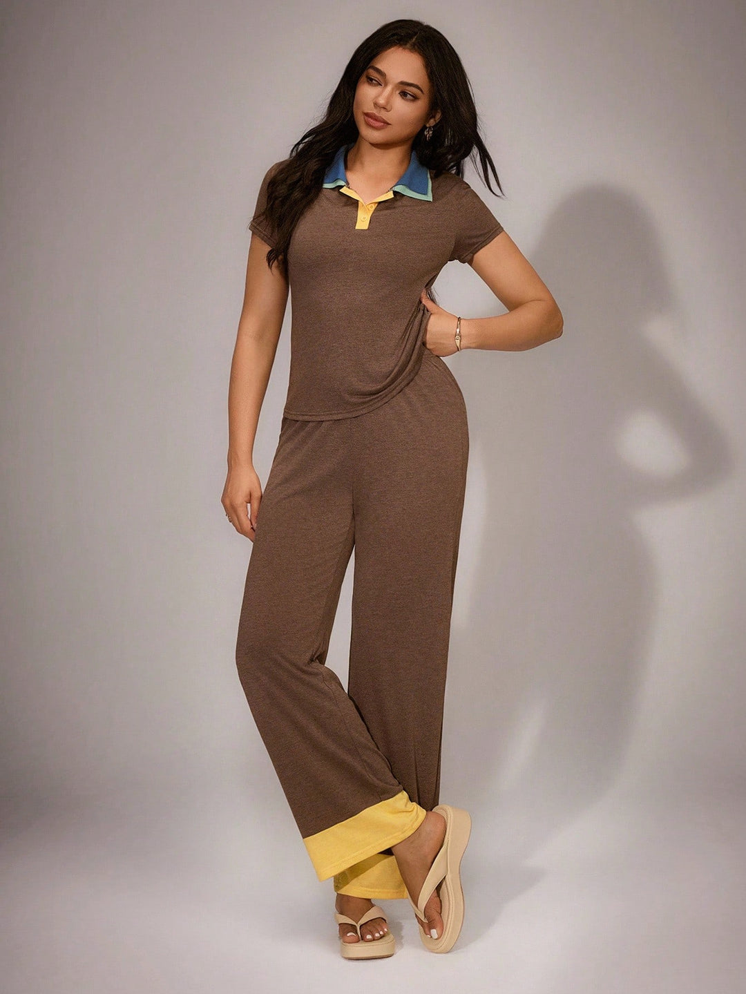 Set pijamale SHEIN, mix culori
