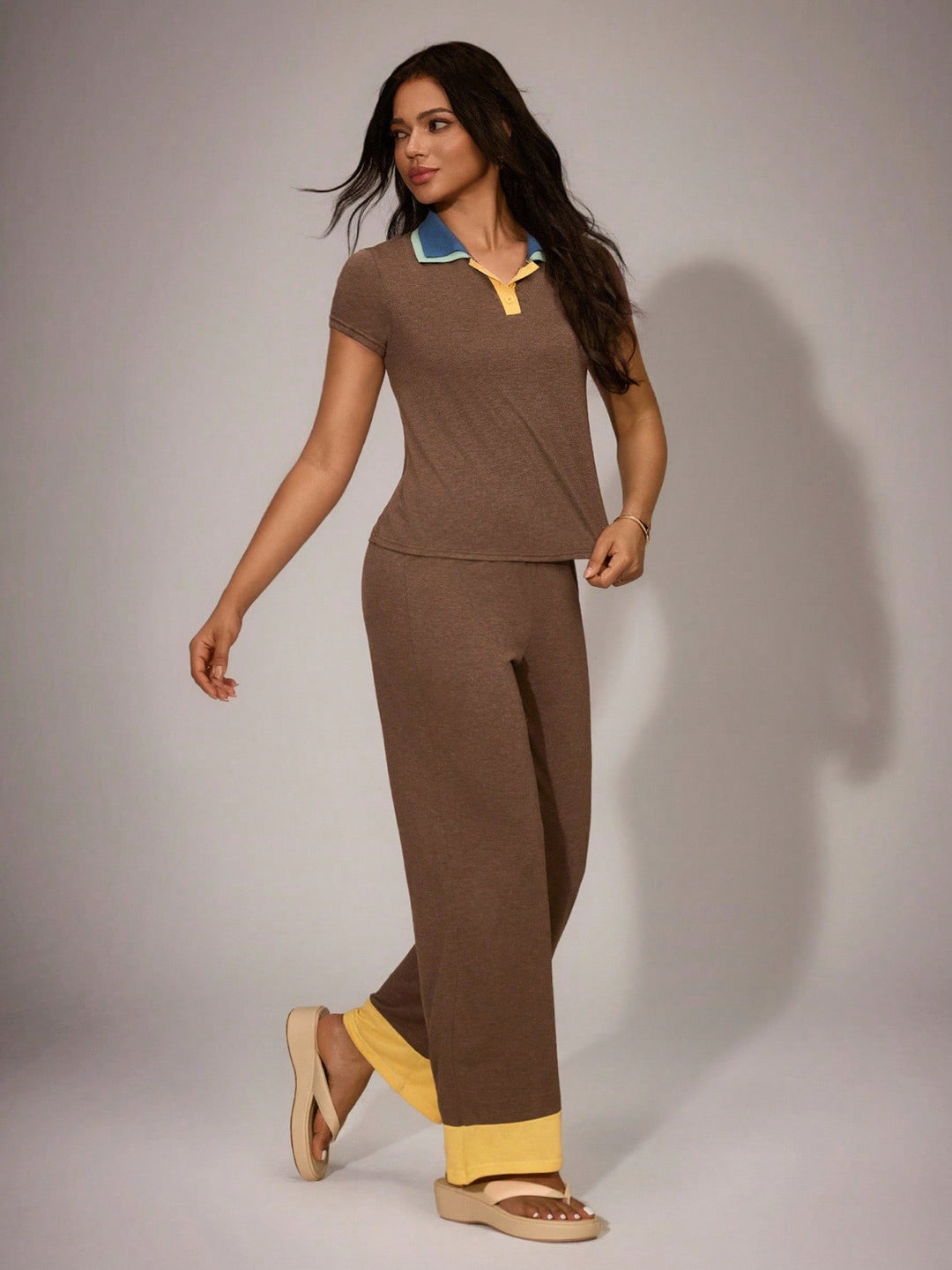 Set pijamale SHEIN, mix culori