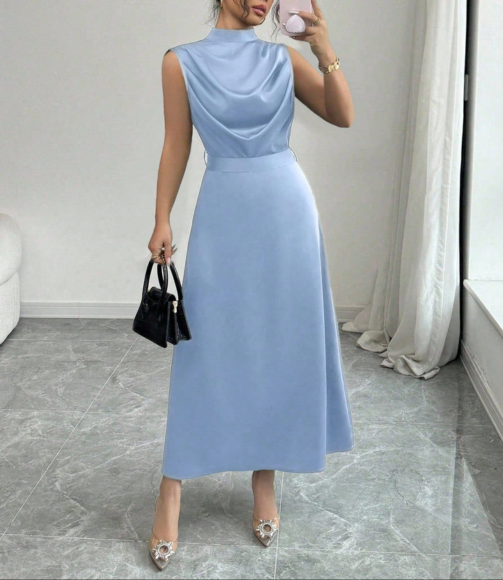 Rochie maxi SHEIN, albastru