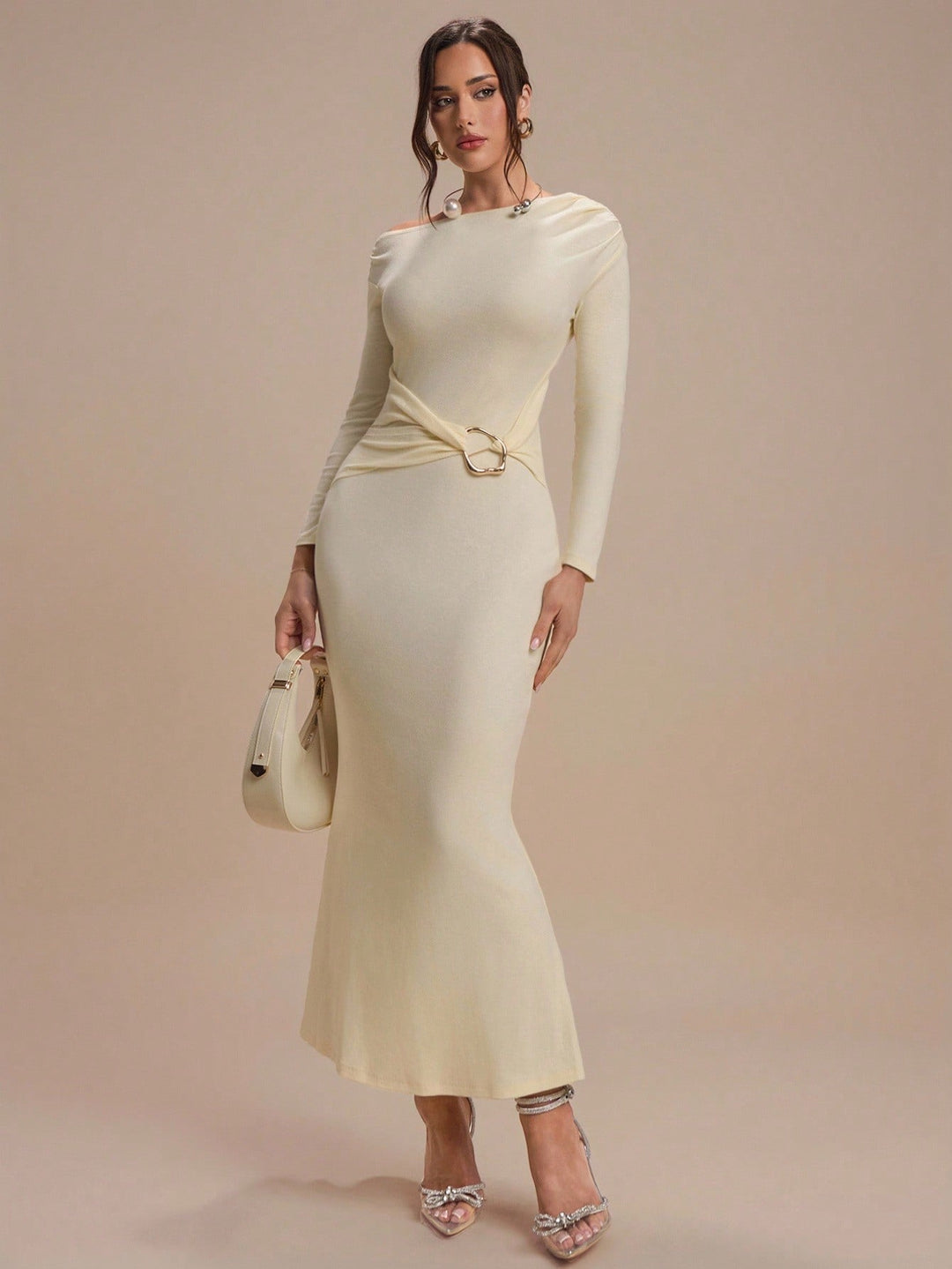 Rochie maxi SHEIN, galben