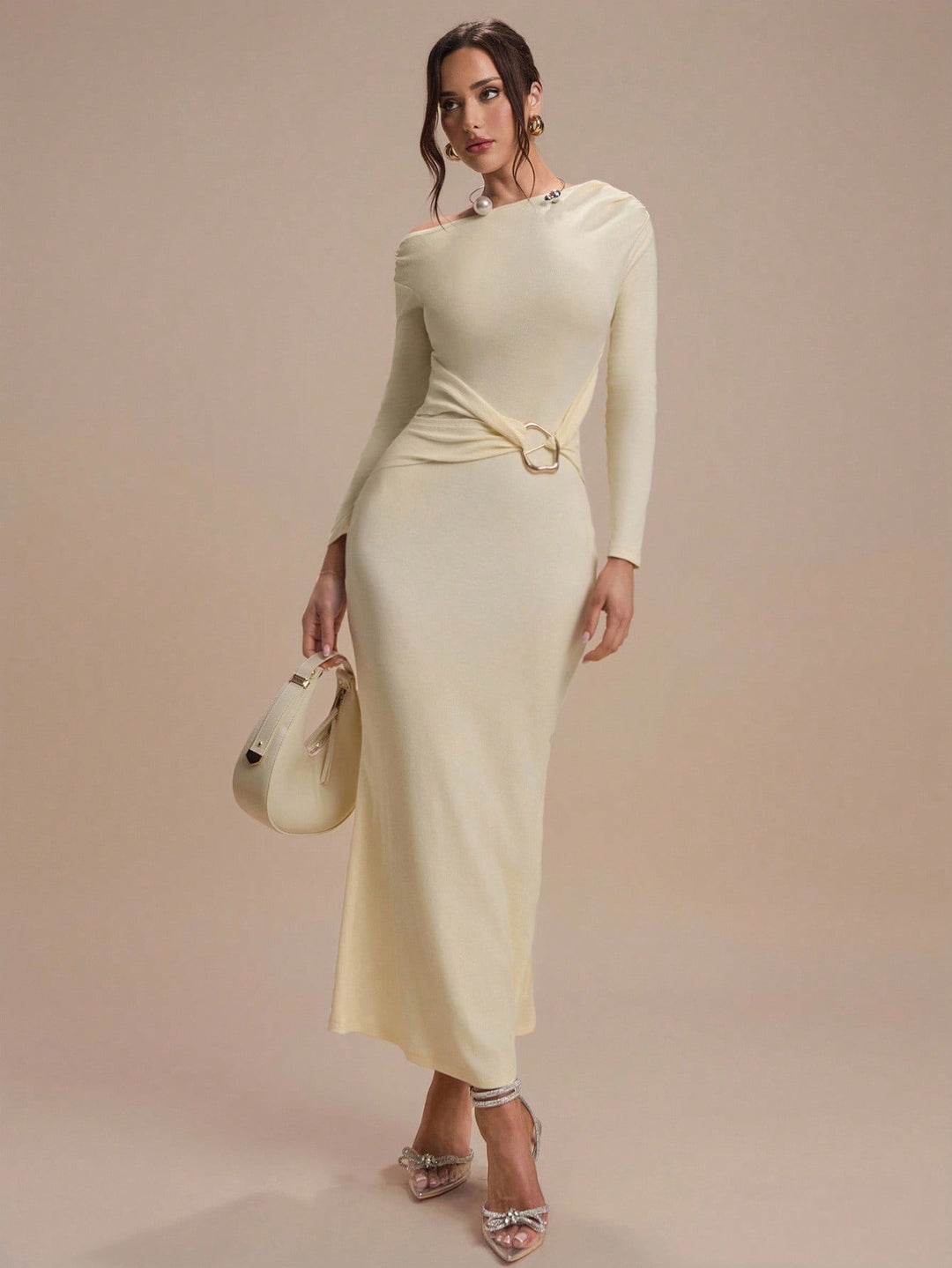 Rochie maxi SHEIN, galben