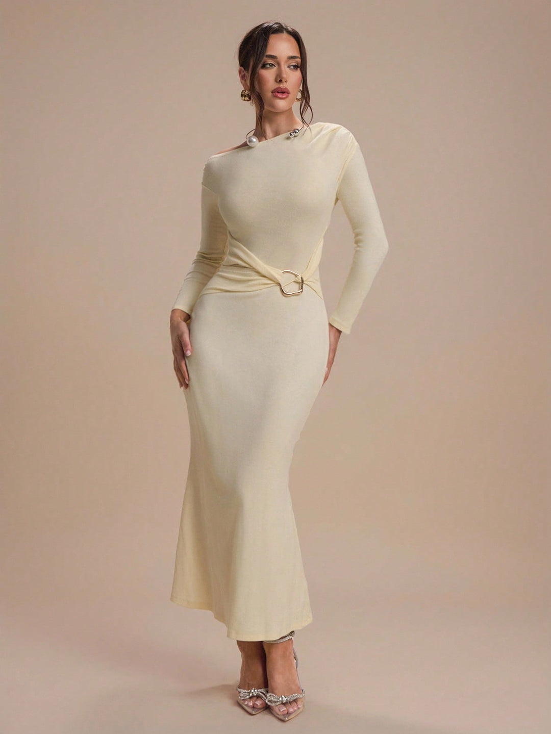 Rochie maxi SHEIN, galben